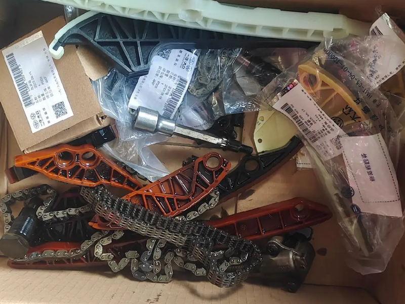 Mengganti rantai waktu dan tensioner untuk mesin Volkswagen Passat EA888
