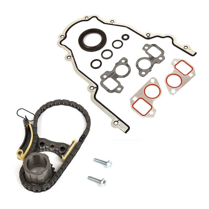 Gasket Penutup Kit Rantai Waktu Cocok 07-16 Buick Cadillac Chevrolet GMC 5.3 6.0 6.2